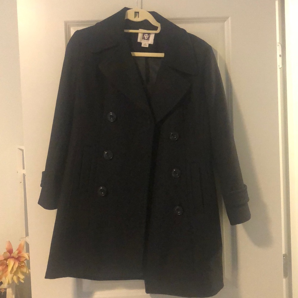 Anne Klein double breasted coat